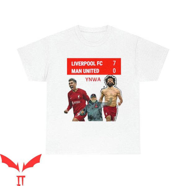 Liverpool History T-Shirt 7-0 Manchester United With Klopp