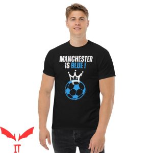 Man City Kappa T-Shirt MCFC Champions Football Soccer