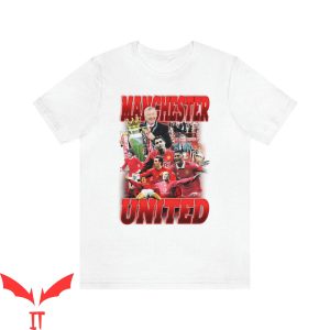 Man United 1990 T-Shirt MU Retro 90s Football League