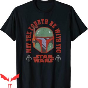 May The Fourth Be With You T-Shirt Star Wars Boba Fett Logo