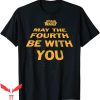 May The Fourth Be With You T-Shirt Star Wars Tilted Logo