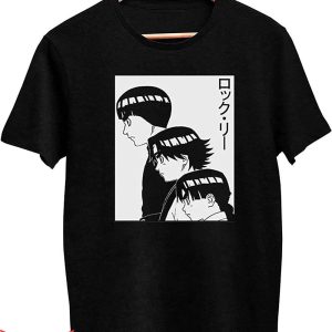 Metal Lee Mother T-Shirt Rock Lee Drunken Fist Anime Tee