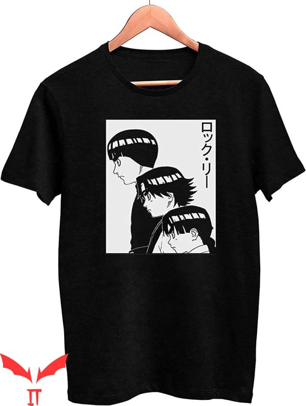 Metal Lee Mother T-Shirt Rock Lee Drunken Fist Anime Tee