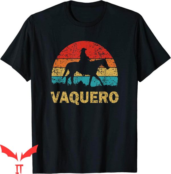 Mexican Cowboy T-Shirt Vaquero Vintage Country Retro Tee