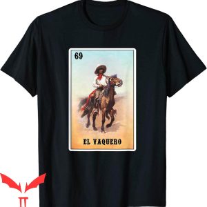 Mexican Cowboy T-Shirt Vintage Mexican El Vaquero Rodeo