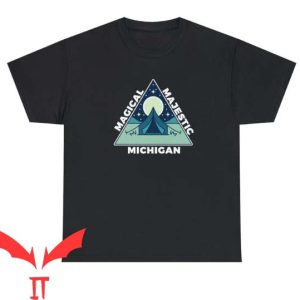 Michigan State Vintage T Shirt Magical Majestic Michigan