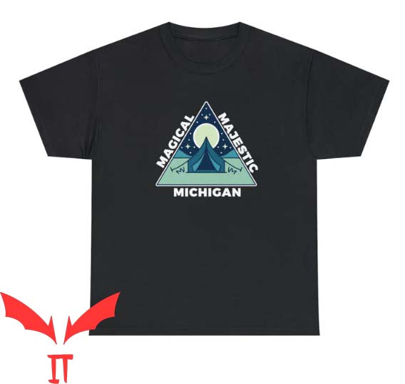 Michigan State Vintage T Shirt Magical Majestic Michigan