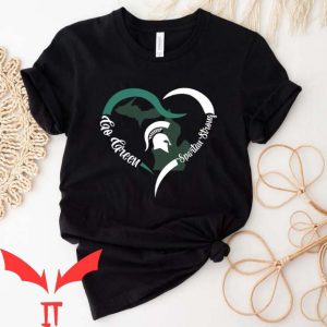 Michigan State Vintage T Shirt Michigan State Spartans Shirt