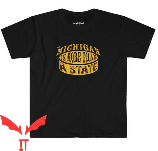 Michigan State Vintage T Shirt More Than A State Hockey