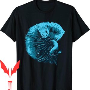 Mo Betta T-Shirt Blue And Siamese Fighting Aquarium Owner