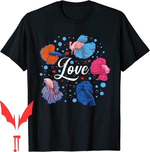 Mo Betta T-Shirt Love Pet Mom Siamese Fighting Aquarium