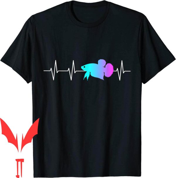 Mo Betta T-Shirt My Heartbeat Fighting Fish