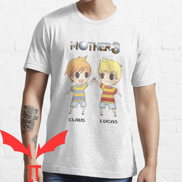 Mother 3 Emulator T-Shirt Claus And Lucas Funny Characters