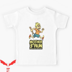 Mother 3 Emulator T-Shirt Run From Your Emotion Funny Game