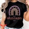Mother In Japanese T-Shirt Boho Rainbow Best Okaasan Ever