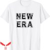New Era T-Shirt Classic Letters Trendy Quote Retro Tee