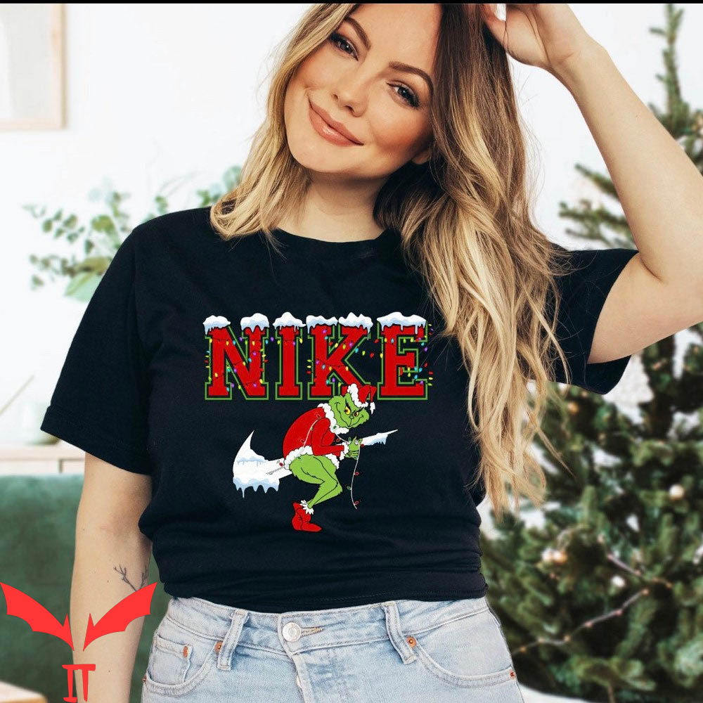 Nike Grinch T-Shirt Ready To Press Grinch Christmas