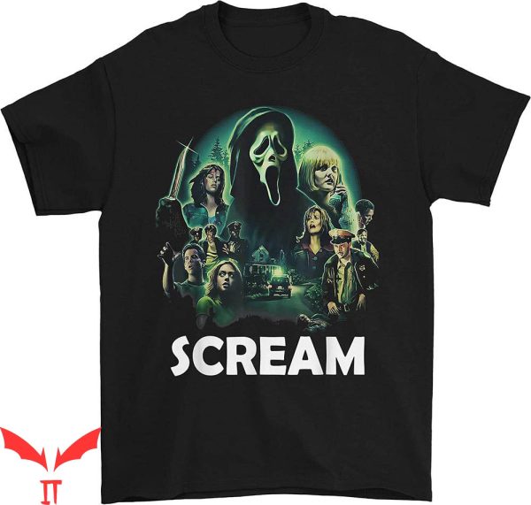 No You Hang Up Scream T-Shirt Creepy Halloween Horror Movie