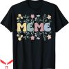 Ok Grandma Meme T-Shirt Groovy Flowers