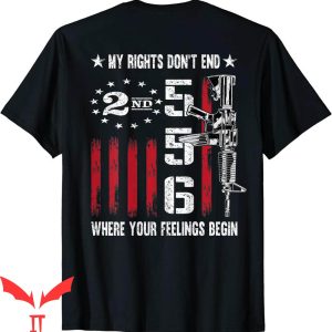 Patriotic T-Shirt 2nd Amendment Feelings America USA