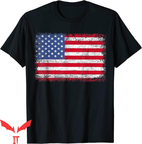 Patriotic T-Shirt USA American Flag 4th Of July Tee