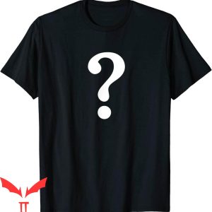 Question Mark T-Shirt Funny Grammar Punctuation Tee