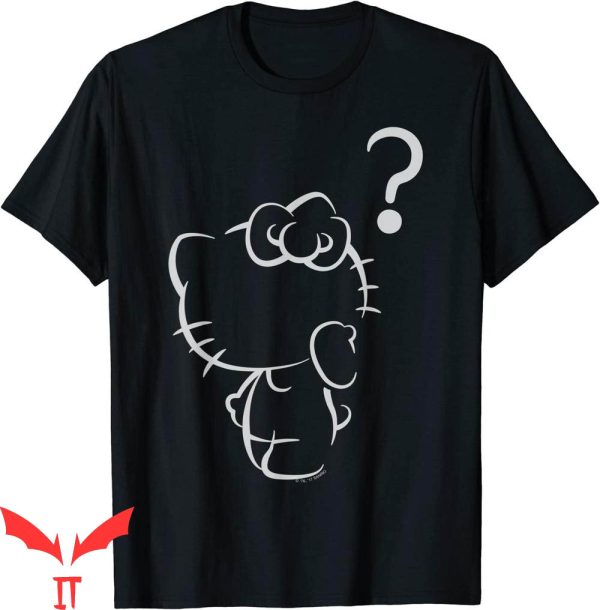 Question Mark T-Shirt Hello Kitty Punctuation Grammar