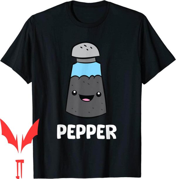Salt And Pepper T-Shirt Costume Matching Text