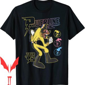 Skinny Puppy Tour T-Shirt Disney A Goofy Movie Powerline