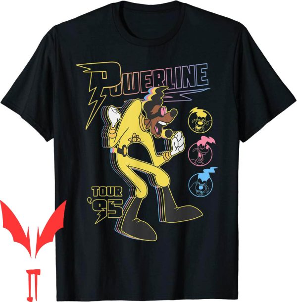 Skinny Puppy Tour T-Shirt Disney A Goofy Movie Powerline