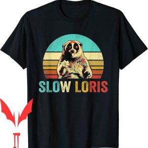 Slow Loris T-Shirt Vintage Sunset