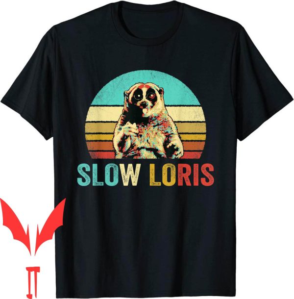 Slow Loris T-Shirt Vintage Sunset