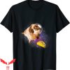 Taco Cat T-Shirt Funny In Space Cute Mexican Food Tee