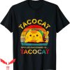 Taco Cat T-Shirt Spelled Backward Cute Funny Mexican