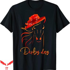 Talk Derby To Me T-Shirt Big Hat Cool Day Horse Lover