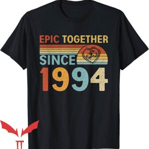 Together Since T-Shirt Funny Couple Together Since 1994