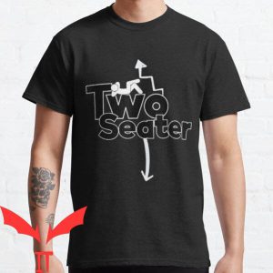 Two Seater T-shirt Funny Illustration Funny Becoming Too Fat