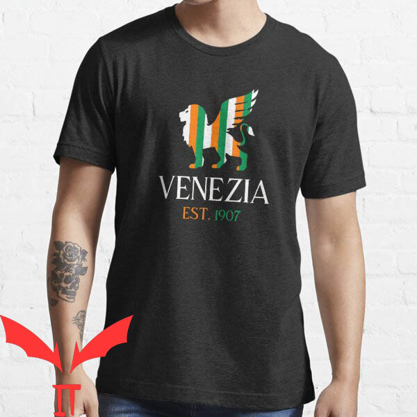 Venezia Football T-shirt Football Club Italia Logo Est 1907