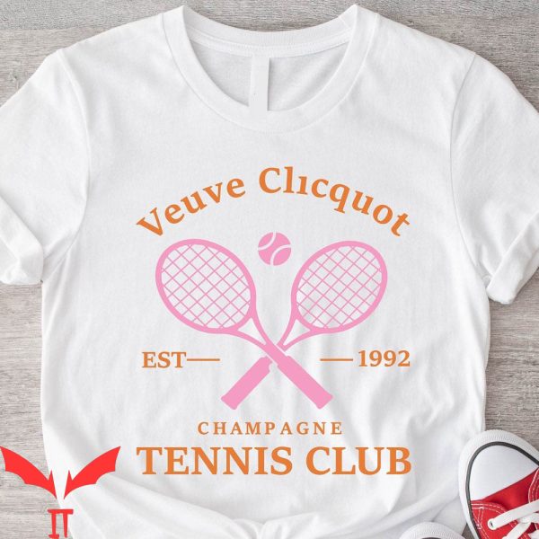 Veuve Clicquot T-Shirt Champagne Veuve Rose Tennis Club