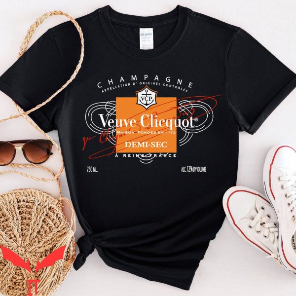 Veuve Clicquot T-Shirt Champagne Veuve Rose Tennis Club Tee