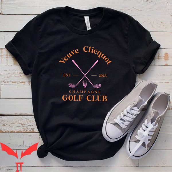 Veuve Clicquot T-Shirt Golf Tennis Country Club Hamptons