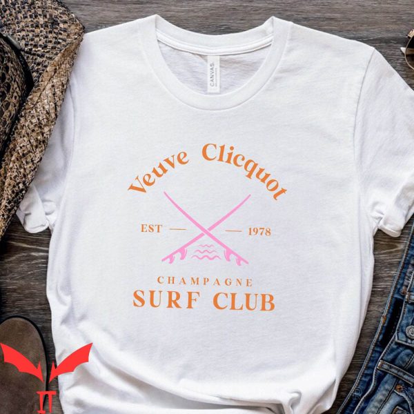 Veuve Clicquot T-Shirt Veuve Surf Country Club Tee