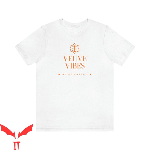 Veuve Clicquot T-Shirt Veuve Vibes Reims France In Signature