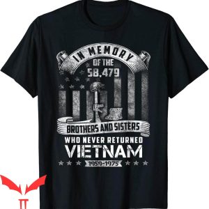 Vietnam War T-Shirt In Memory Of Vietnam Veteran Tee