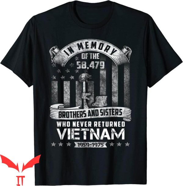 Vietnam War T-Shirt In Memory Of Vietnam Veteran Tee