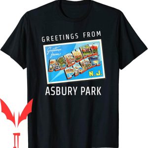 Vintage Bruce Springsteen T-Shirt Asbury Travel Souvenir