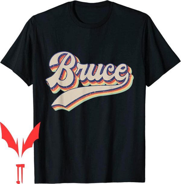 Vintage Bruce Springsteen T-Shirt Name Vintage Retro Gift