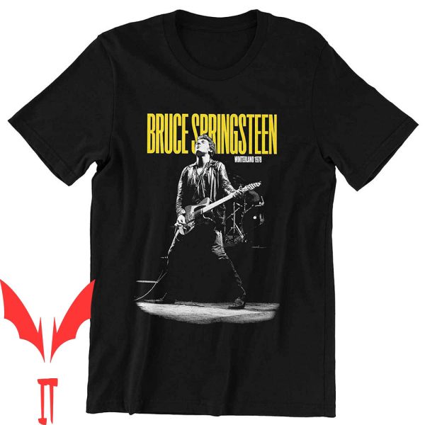 Vintage Bruce Springsteen T-Shirt Winter Land Tee For Fans