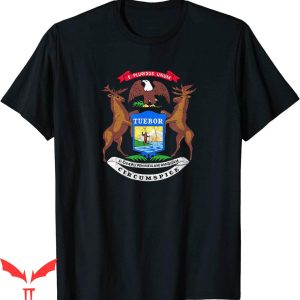 Vintage Michigan T-Shirt Flag State Style