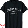 Vintage Michigan T-Shirt Ontonagon MI